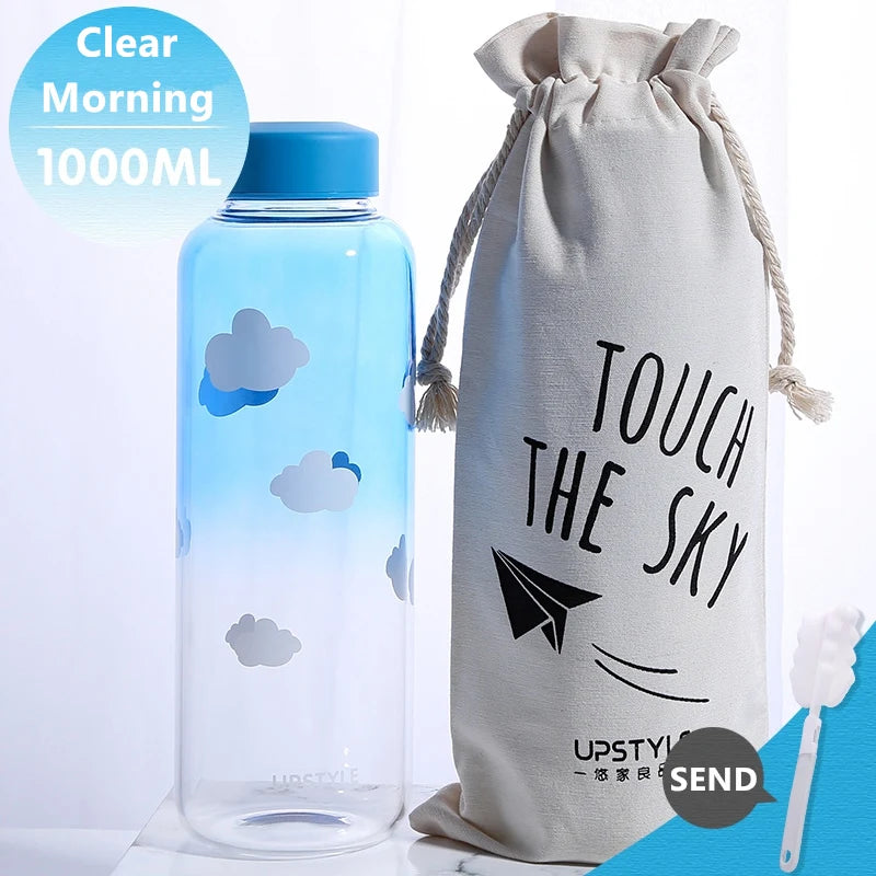 20.3-33.8 fl oz Chunky sky glass bottles