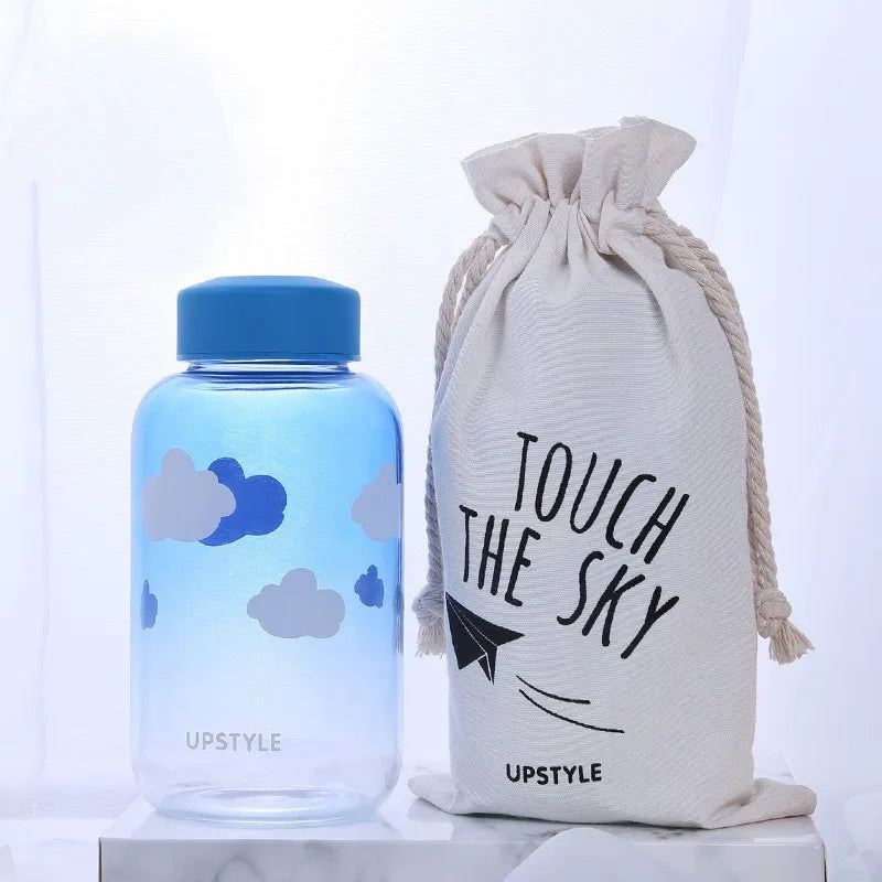 20.3-33.8 fl oz Chunky sky glass bottles