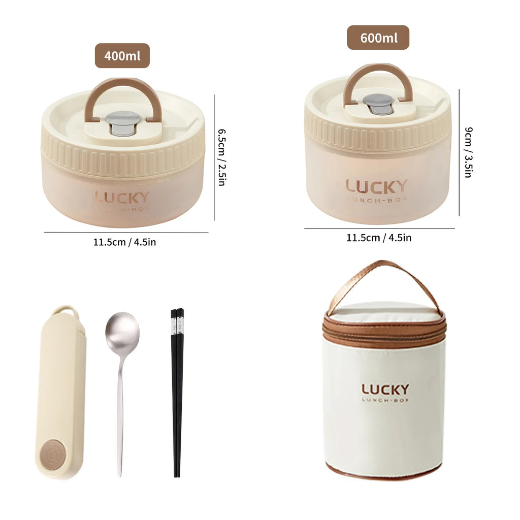 Plastic transparent containers & lunch box kit