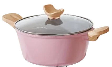 Pink pot non-stick