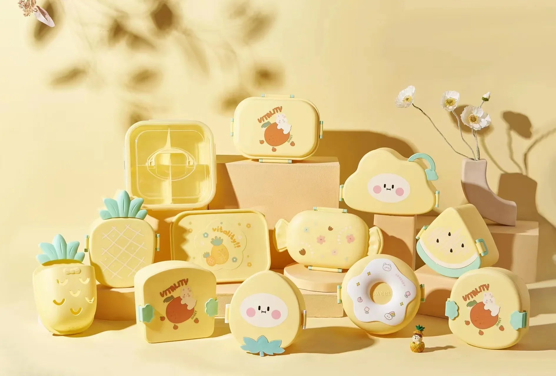 Fun shapes lunchboxes