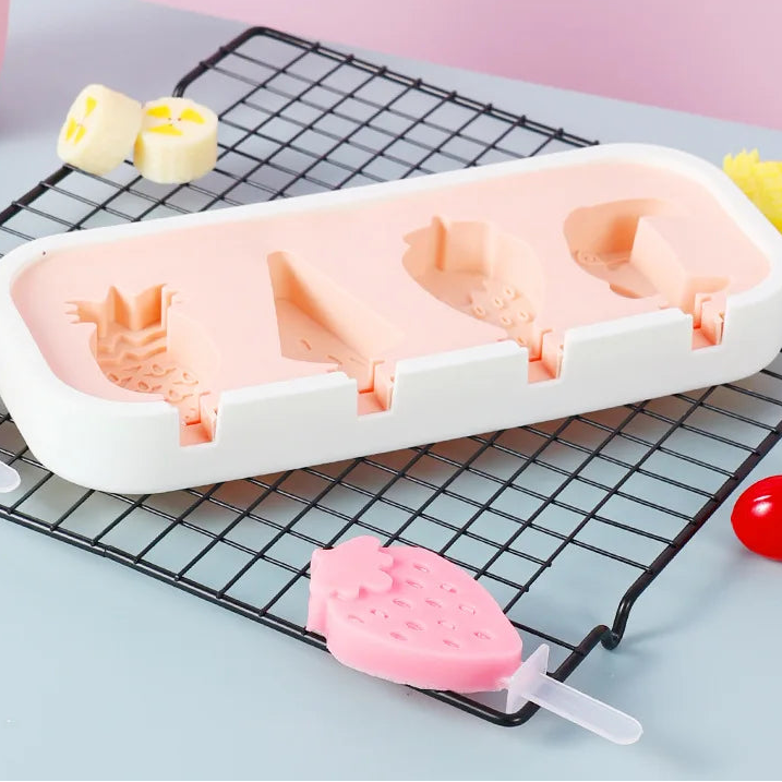 Cute silicone popsicle molds