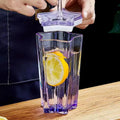 16.91 fl oz Five pointed star glass cup