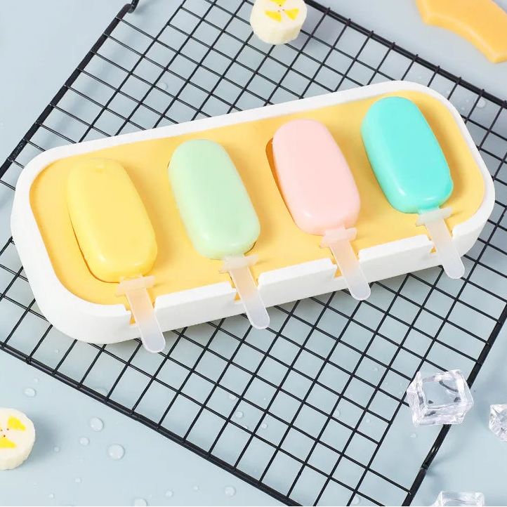 Cute silicone popsicle molds