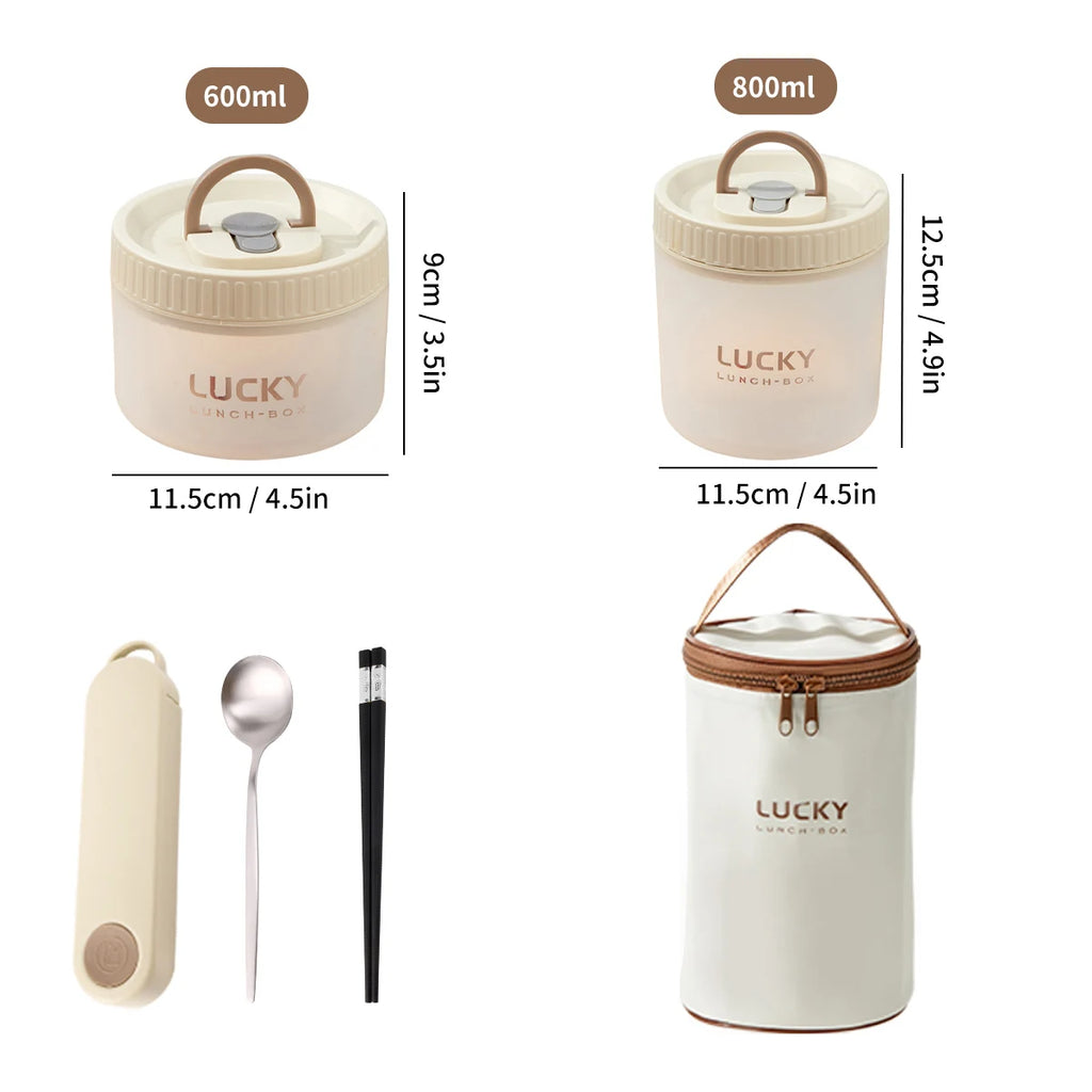 Plastic transparent containers & lunch box kit