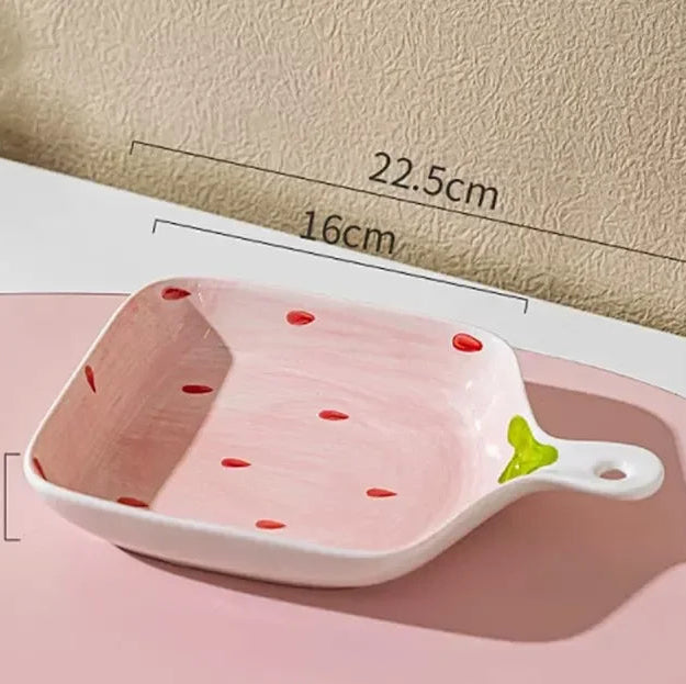 Kitchen strawbery ceramic set