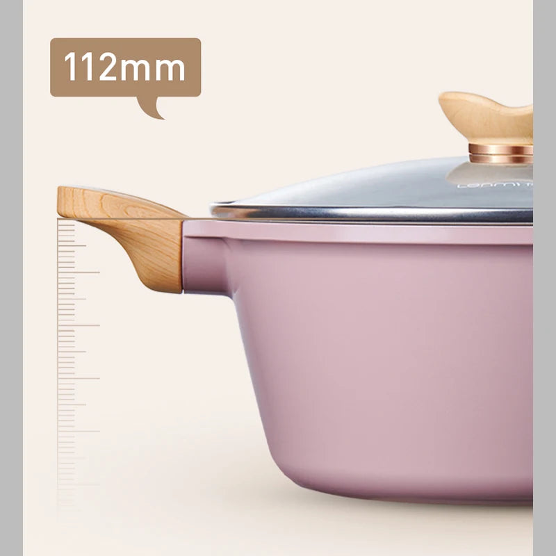 Pink pot non-stick