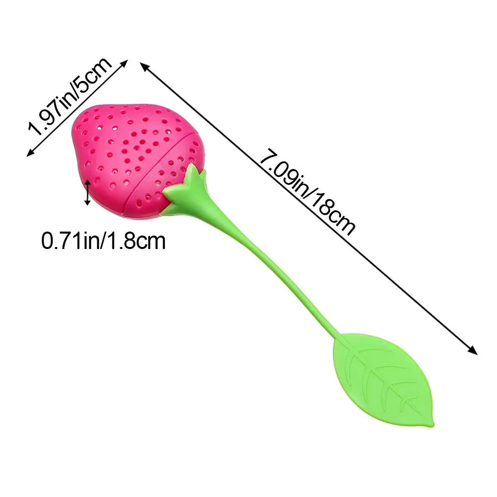 Silicone strawberry tea Infuser