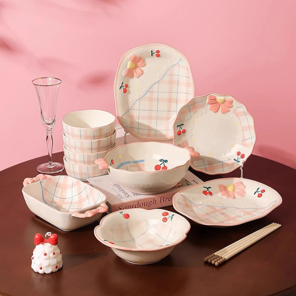 Ceramic coquette set