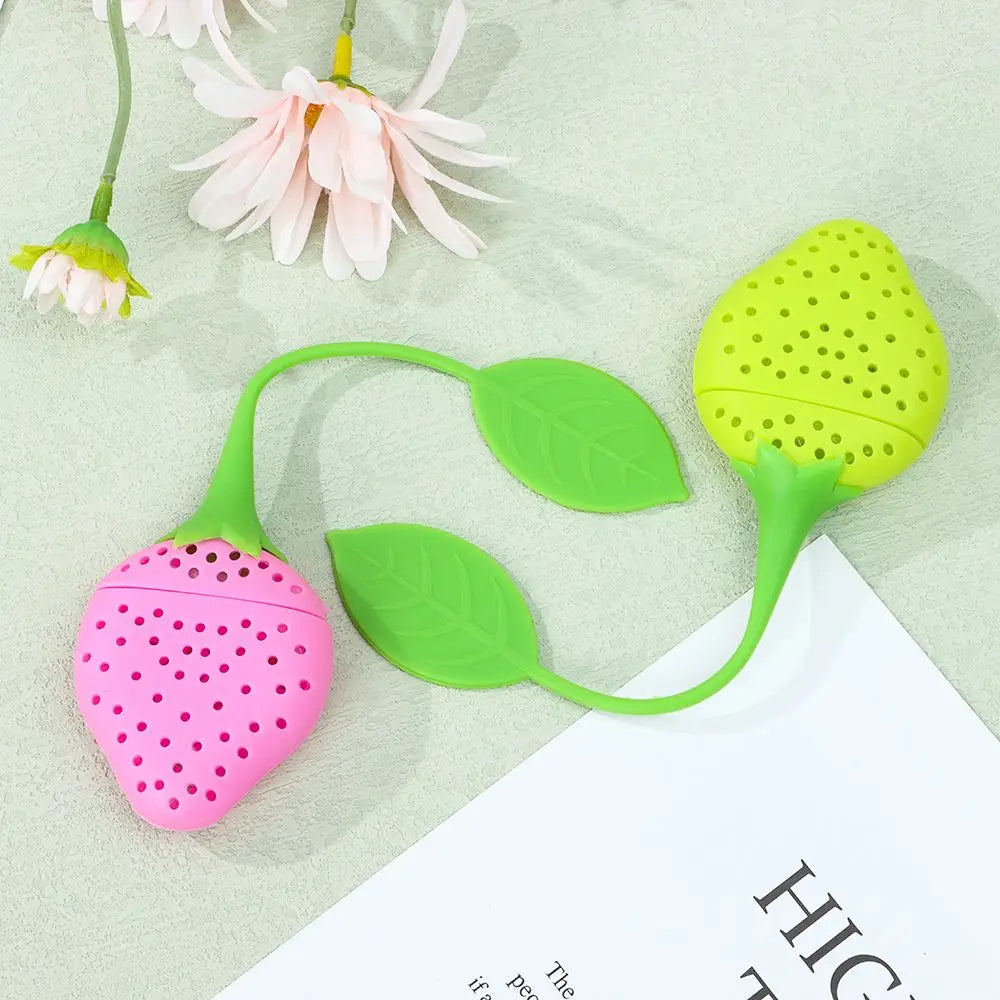 Silicone strawberry tea Infuser
