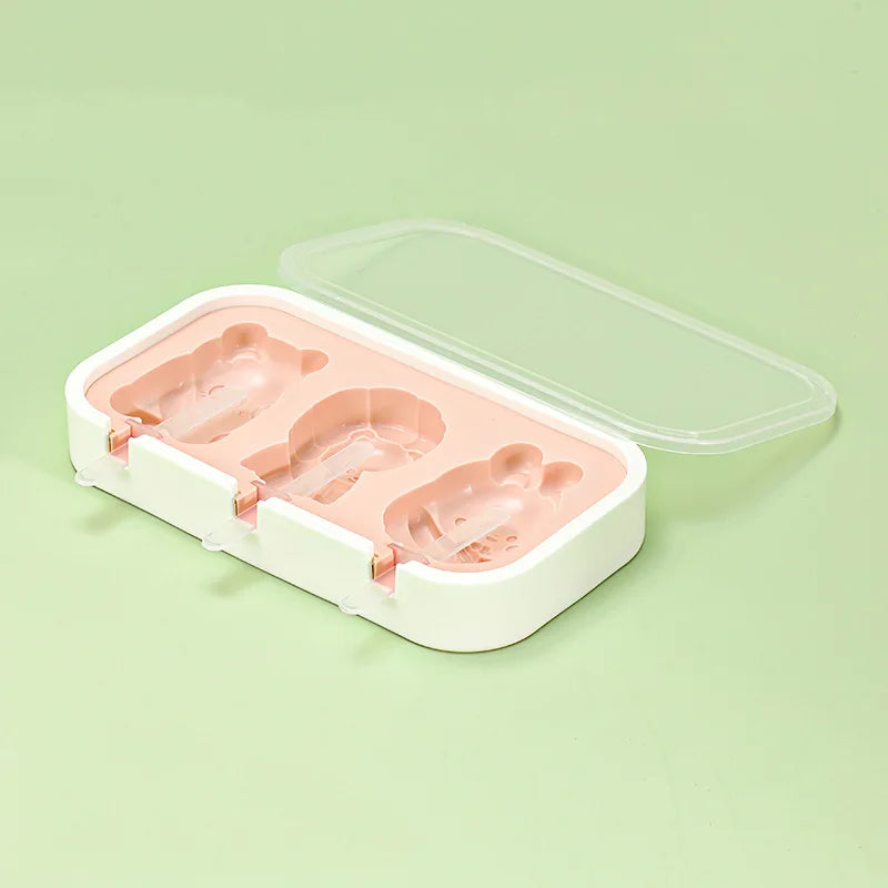 Cute silicone popsicle molds