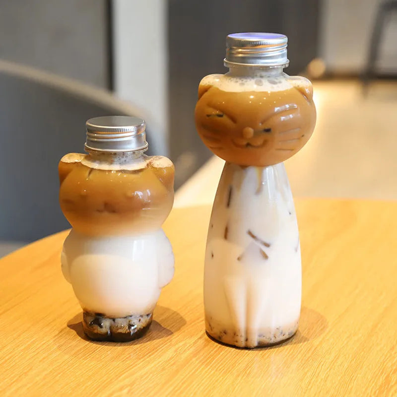 Cat shaped bottle BPA free