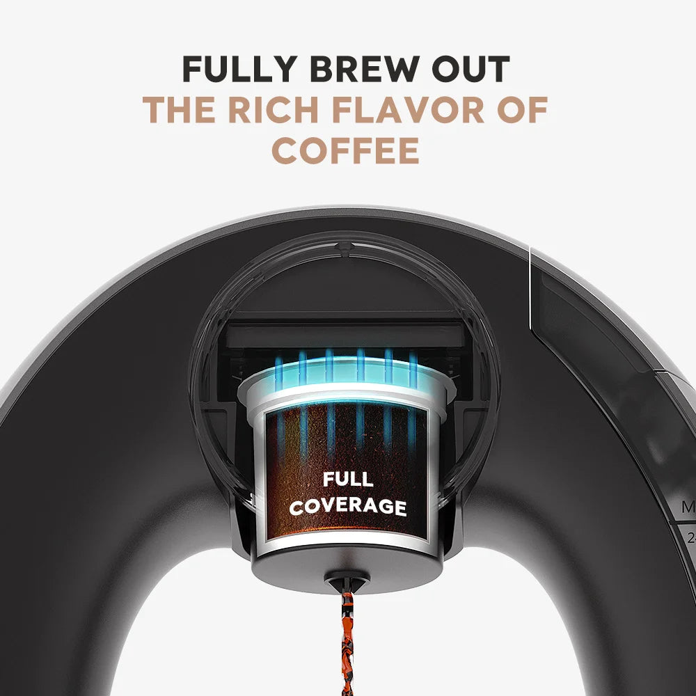 Functional portal coffee machine