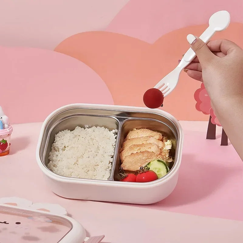Rabbit stainless steel lunchbox