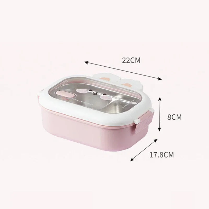 Rabbit stainless steel lunchbox
