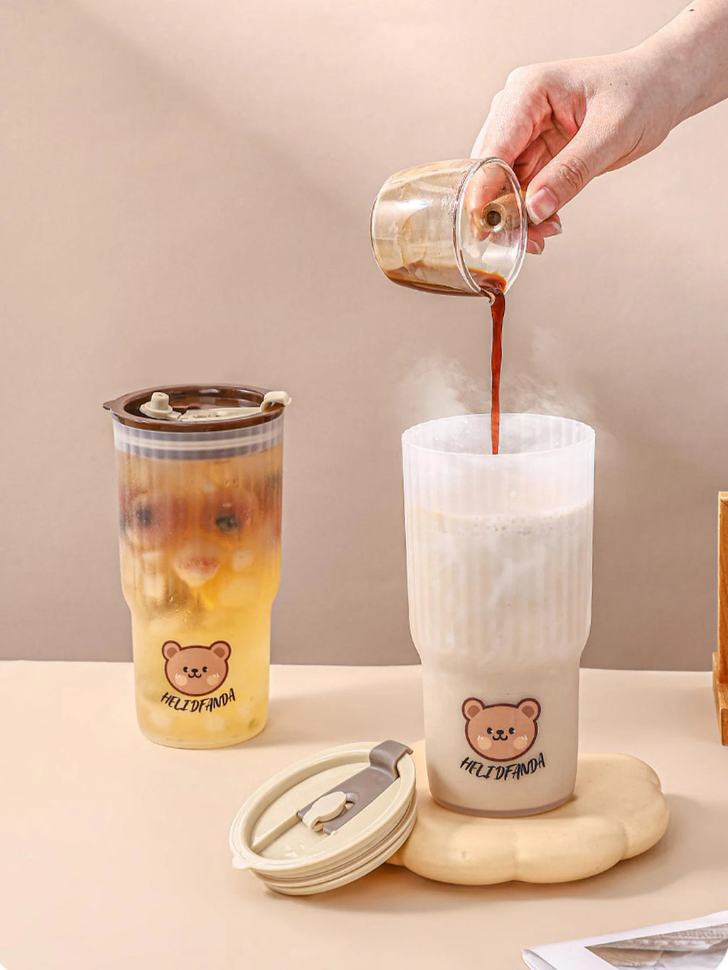 22.0 fl oz Little Bear plastic cup