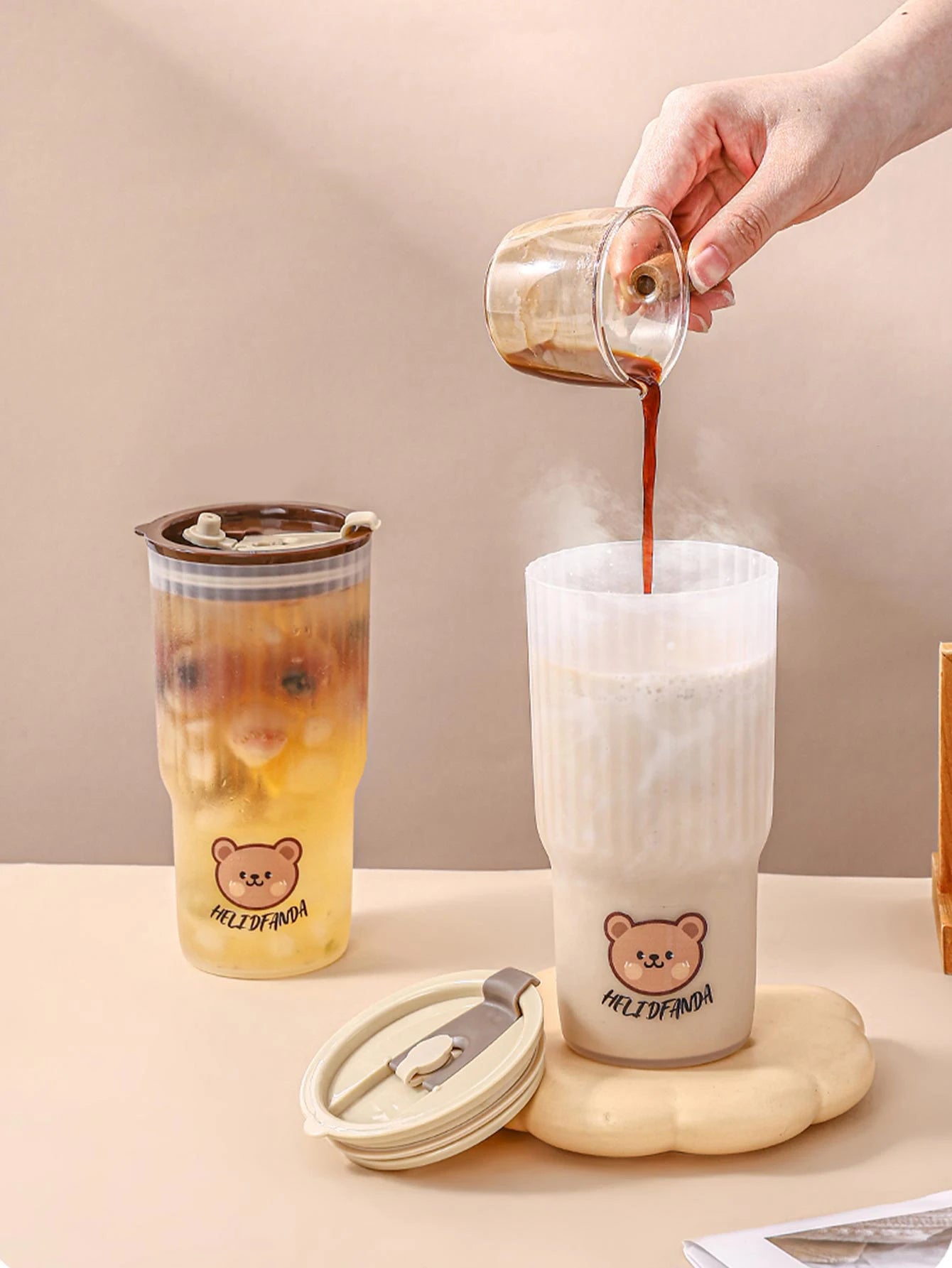 22.0 fl oz Little Bear plastic cup