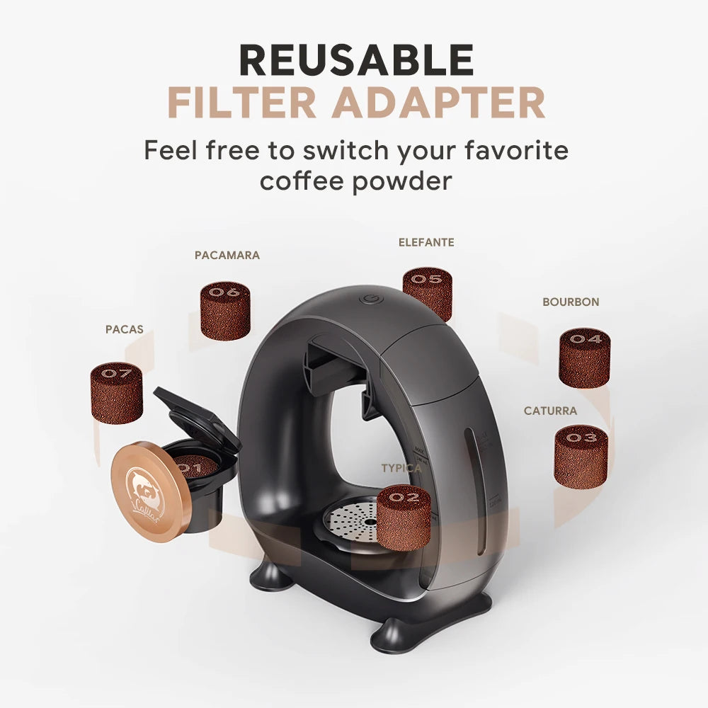 Functional portal coffee machine