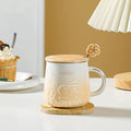 15.2 fl oz Rabbit ceramic coffe mug