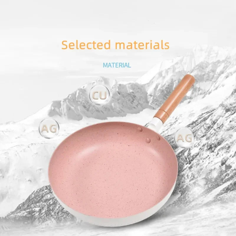 Double colored non-stick pan