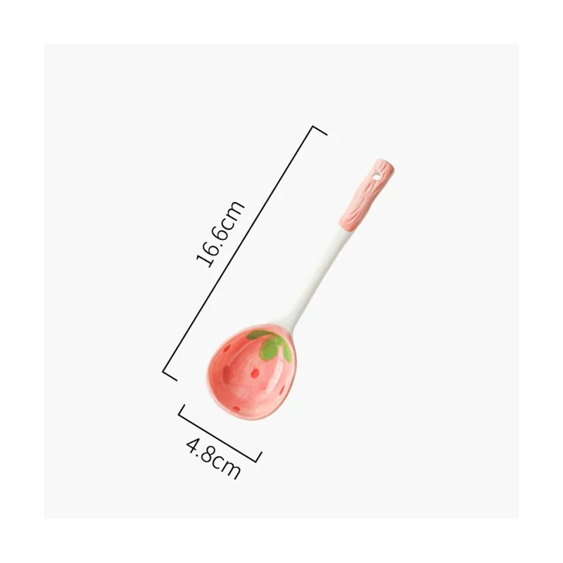 Strawberry ramen bowl ceramic