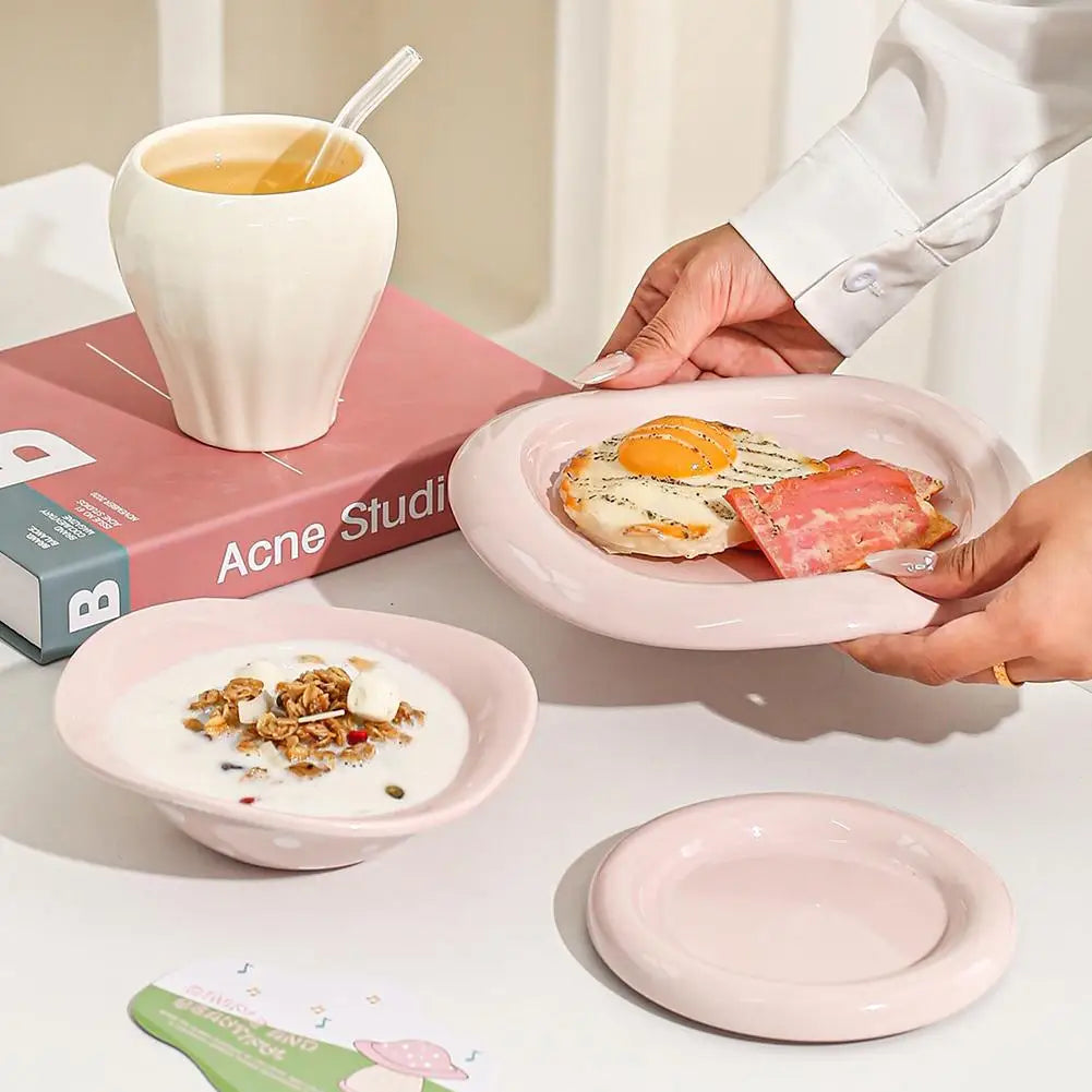 Ceramic muchroom set