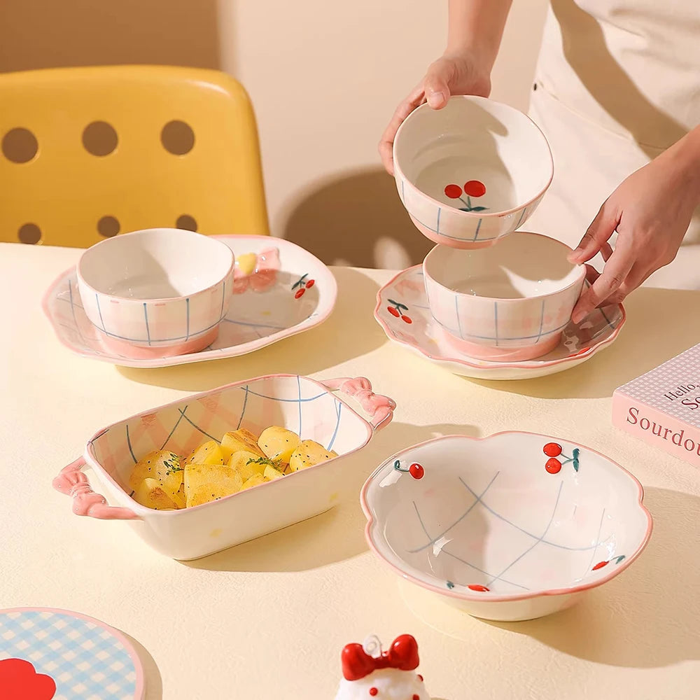 Ceramic coquette set