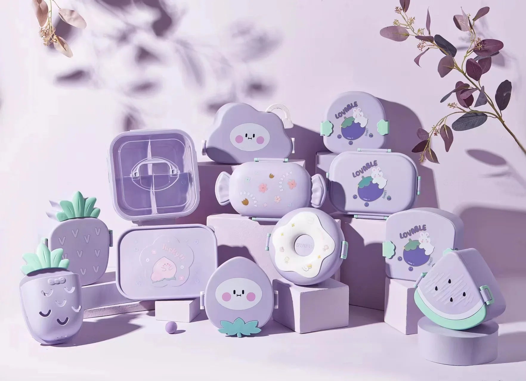 Fun shapes lunchboxes