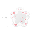 Sakura shaped silicone coasters