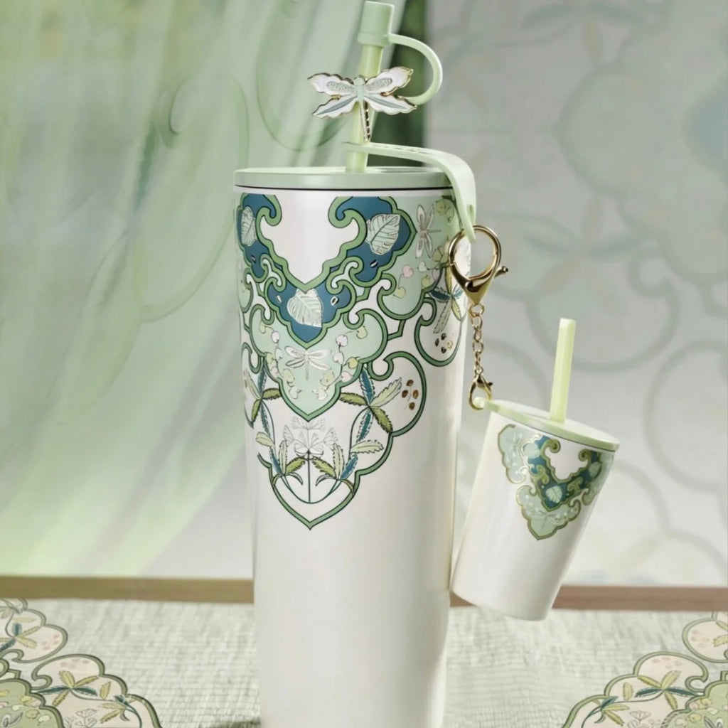 Luxury high quality jade cups and ceramics