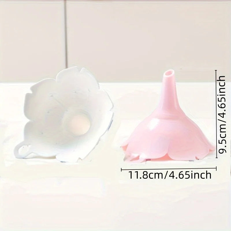 Sakura silicone funnels