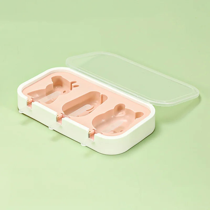 Cute silicone popsicle molds