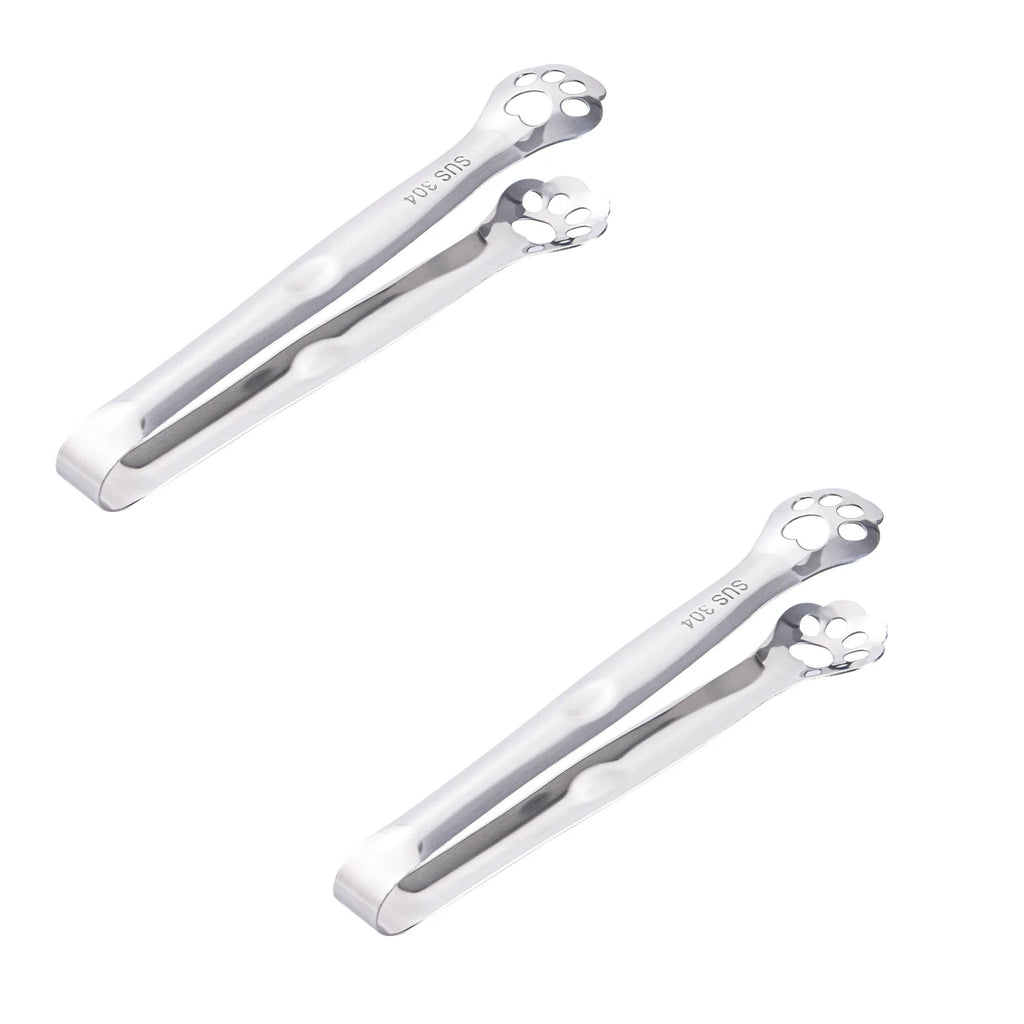 Ice cube cat paw tongs