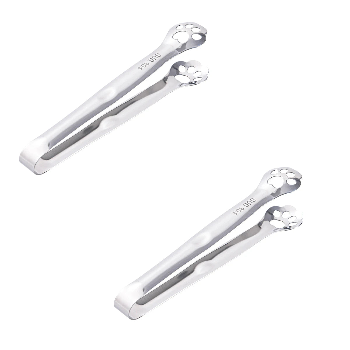Ice cube cat paw tongs