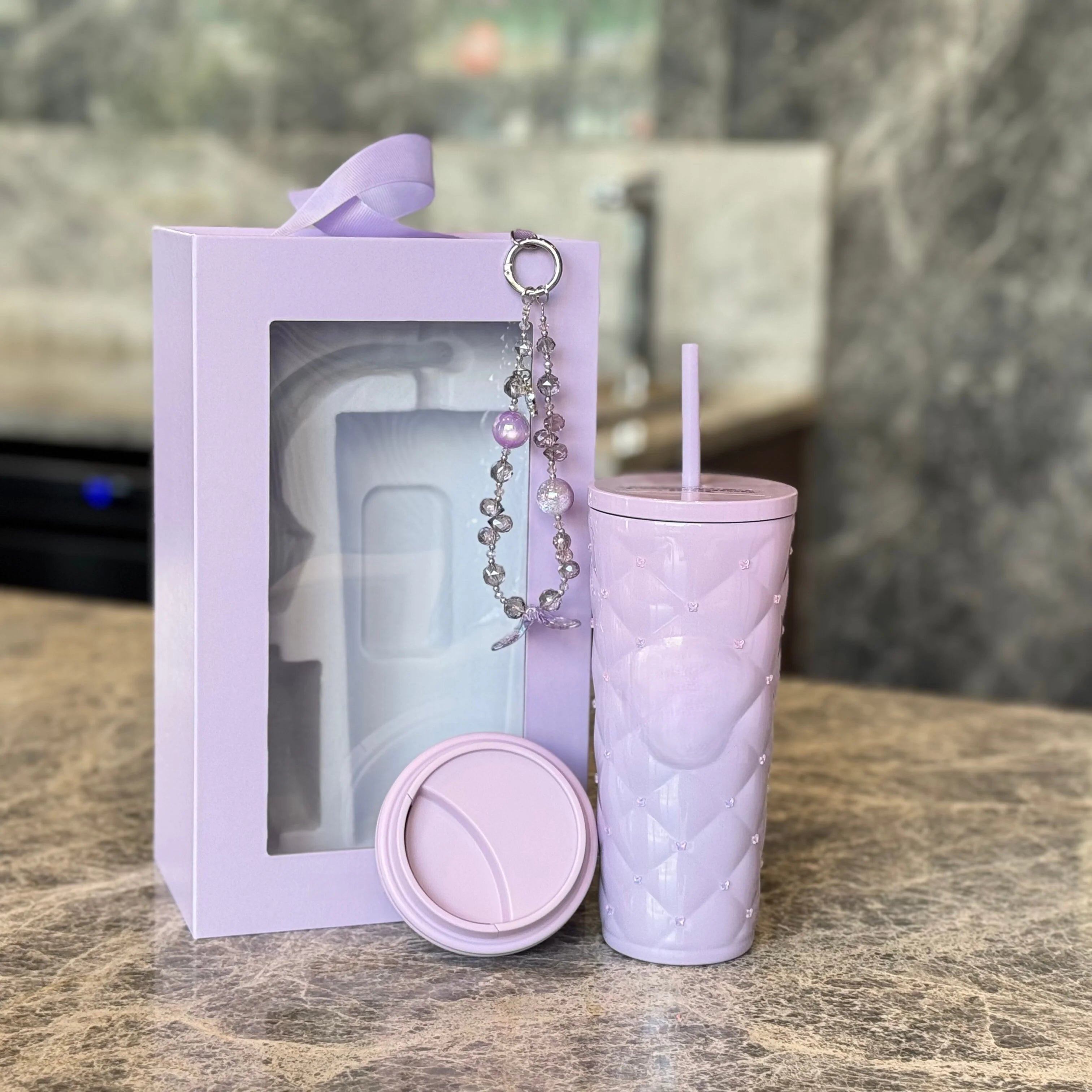 Purple pastel high quality cup and ceramics