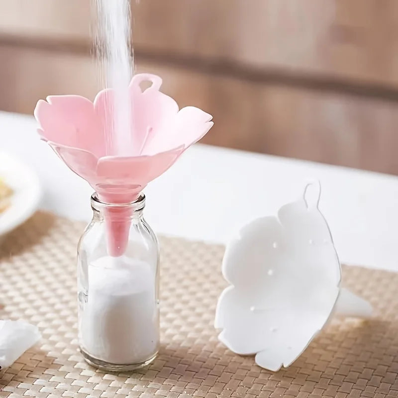 Sakura silicone funnels