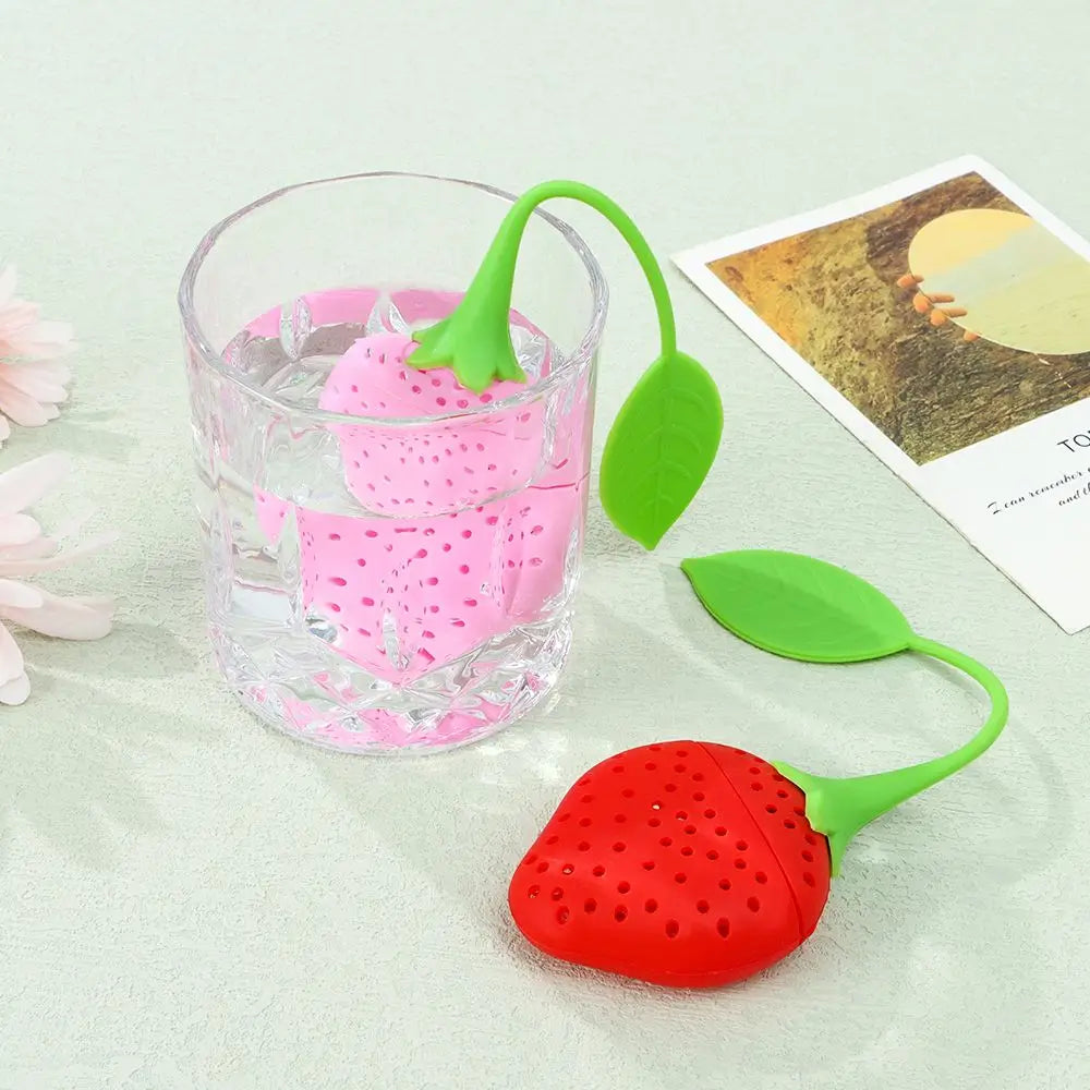 Silicone strawberry tea Infuser