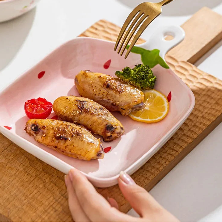 Kitchen strawbery ceramic set
