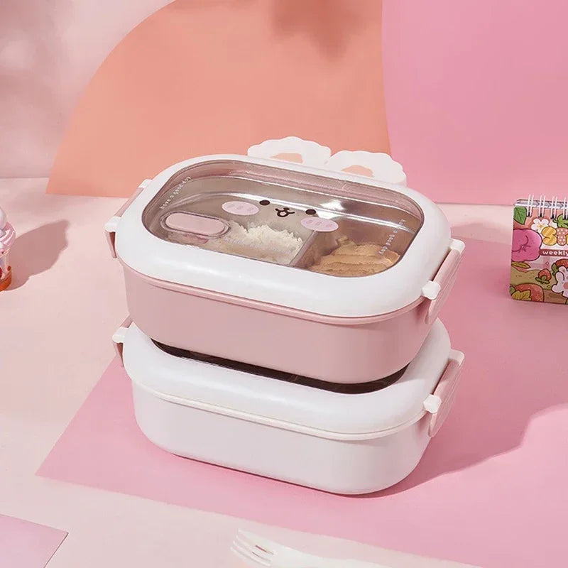 Rabbit stainless steel lunchbox