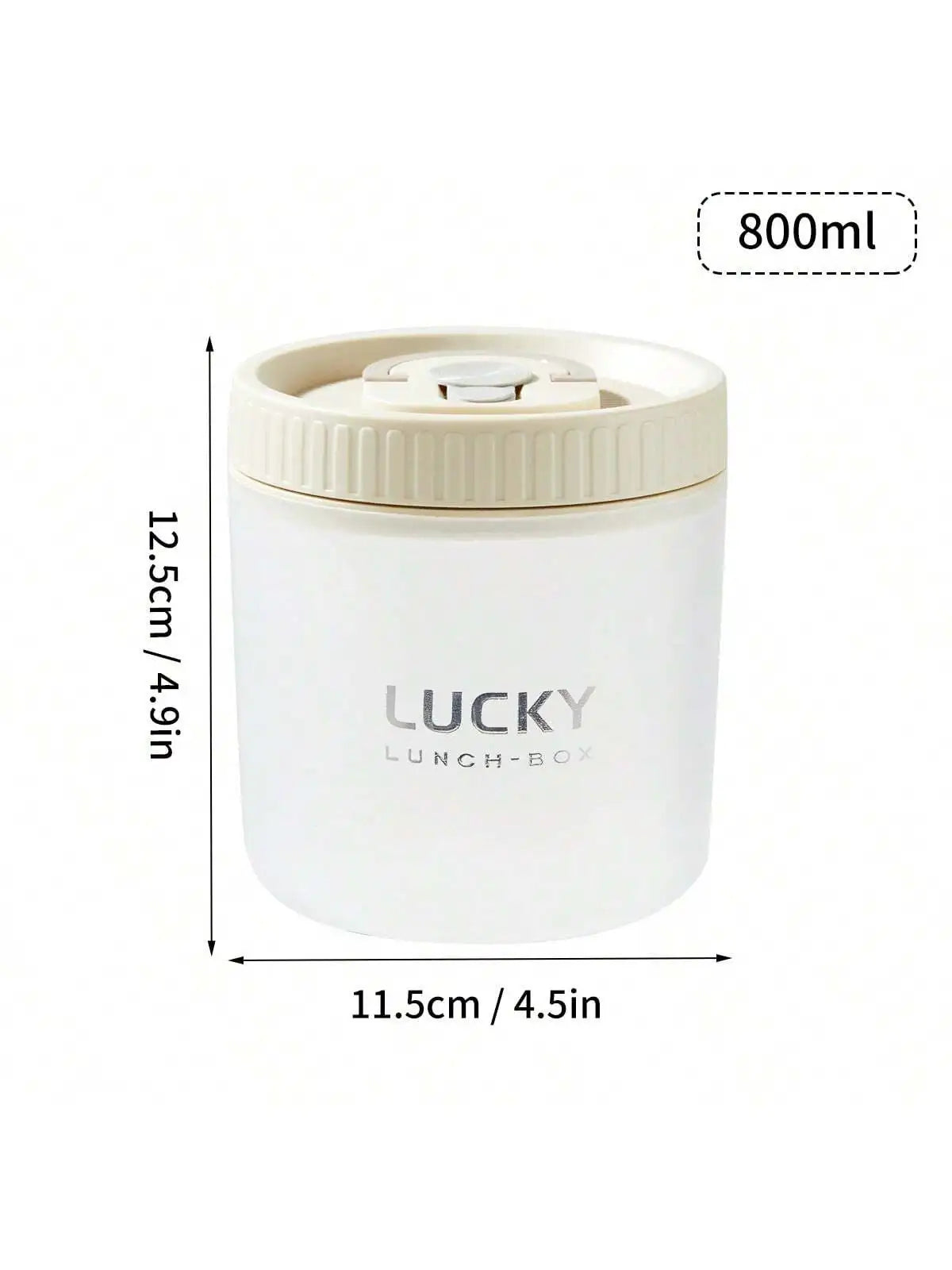 Plastic transparent containers & lunch box kit