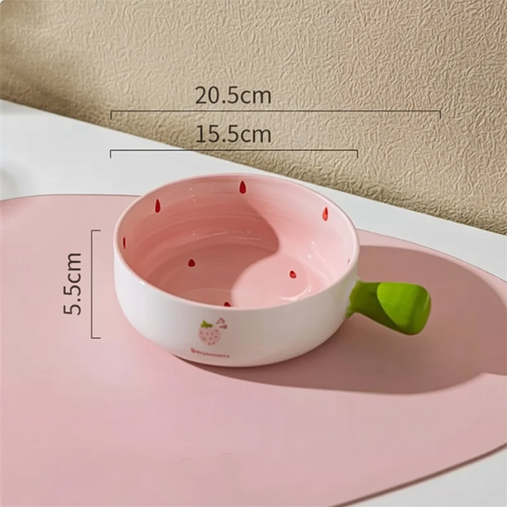 Kitchen strawbery ceramic set